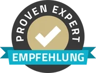 Proven Expert Siegel: Empfehlung